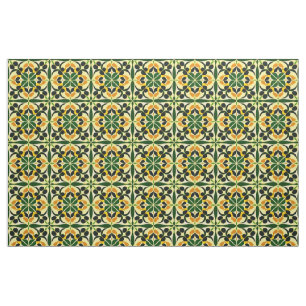 Tissu Modèle Floral Abstrait coloré
