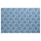 Tissu Modèle floral chinois bleu (Yard)