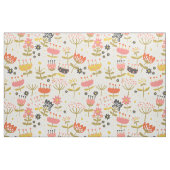 Tissu Modèle floral coloré (Fat Quarter)