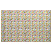 Tissu Modèle floral dans style rétro 3 (Yard)