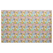 Tissu Modèle floral dans style rétro 3 (Fat Quarter)
