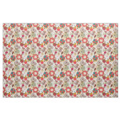 Tissu Modèle floral dans style rétro 4 (Fat Quarter)