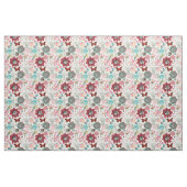 Tissu Modèle floral dans style rétro 5 (Fat Quarter)