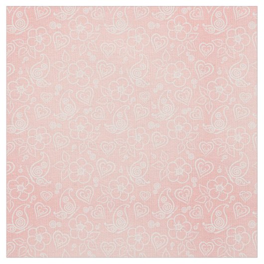 Tissu Modèle floral décoratif (Fermer)