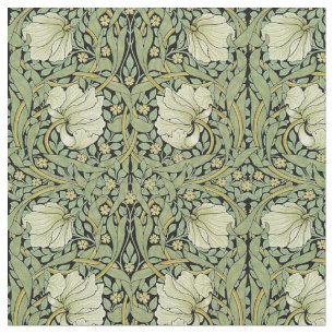 Tissu Modèle floral du Pimpernel Vintage William Morris