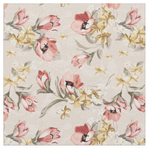 Tissu Modèle floral Elegance Abstrait 3