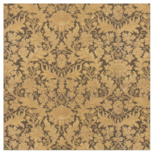 Tissu Modèle Floral en cuir vintage