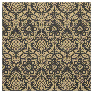Tissu Modèle floral gothique vintage