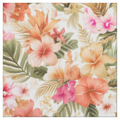 Tissu Modèle floral hawaïen coloré ID1092 (fermé)
