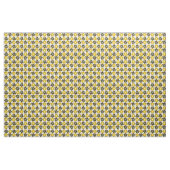 Tissu Modèle floral jaune moderne (Fat Quarter)
