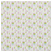 Tissu Modèle floral lavande (Échantillon)