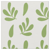 Tissu Modèle floral vert (Fermer)