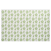Tissu Modèle floral vert (Fat Quarter)