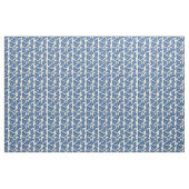 Tissu Modèle motif de papillon bleu morpho (Yard)