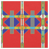 Tissu modelé par style de Natif américain (Fermer)