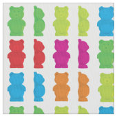 Tissu modelé par sucrerie gommeuse d'ours (fermé)