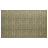Tissu Modèle royal d'or de cercles (Yard)