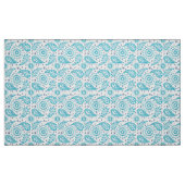 Tissu Modèle sans couture bleu de Paisley (Fat Quarter)