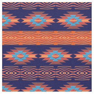 Tissu Modèle tribal ethnique du sud-ouest