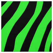 Tissu Modèle zèbre vert néon couleur (Échantillon)