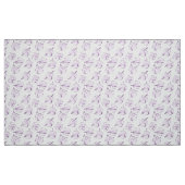 Tissu Modèles de postures de yoga (Fat Quarter)