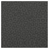 Tissu Modern Minimal Black Leopard Print (Fermer)