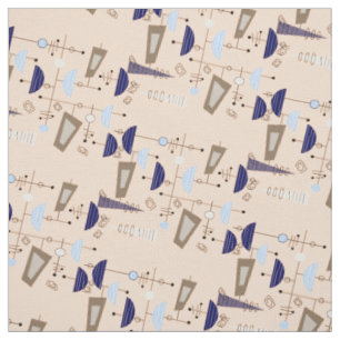 Tissu moderne 13 de conception de demi-lunes de la