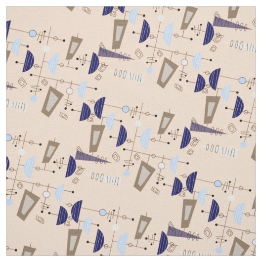 Tissu moderne 13 de conception de demi-lunes de la (Échantillon)