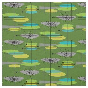 Tissu moderne 23 de conception de demi-lunes de la