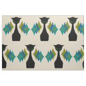 Tissu moderne de la moitié du siècle fraîche de (Fat Quarter)