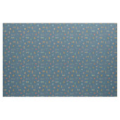 Tissu Moderne de milieu de siècle Texturé Bleu foncé (Yard)