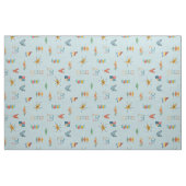 Tissu Moderne de milieu de siècle Texturé Bleu pastel (Fat Quarter)