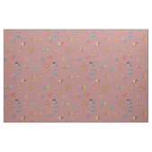 Tissu Moderne de milieu de siècle Texturé foncé frambois (Fat Quarter)