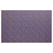 Tissu Moderne de milieu de siècle Texturé Violet foncé (Yard)