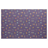Tissu Moderne de milieu de siècle Texturé Violet foncé (Fat Quarter)