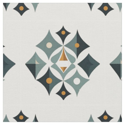 Tissu moderne étonnant du milieu du siècle (Fermer)