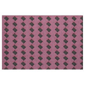 TISSU MODERNE_GIFT_BLACK_MEDIUM_PINK_LINEN_ (Fat Quarter)