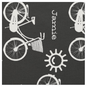 Tissu Moderne N N'Importe Quelle Couleur Soleil Bicyclet