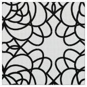 Tissu moderne noir et blanc (Fermer)