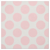 Tissu Moderne Pois rose clair et blanc (Échantillon)