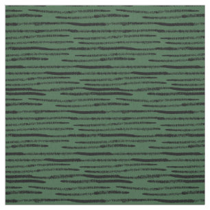 Tissu Moderne tendance Black Lines Hunter Green Arrière