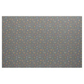 Tissu Moderne Texturé Gris Foncé du Milieu du Siècle (Yard)
