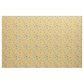 Tissu Moderne Texturé Jaune du Milieu du Siècle (Yard)