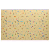 Tissu Moderne Texturé Jaune du Milieu du Siècle (Fat Quarter)