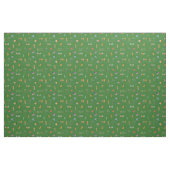 Tissu Moderne Texturé Vert du Milieu du Siècle (Yard)