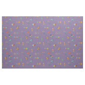Tissu Moderne Texturé Violet du Milieu du Siècle (Fat Quarter)