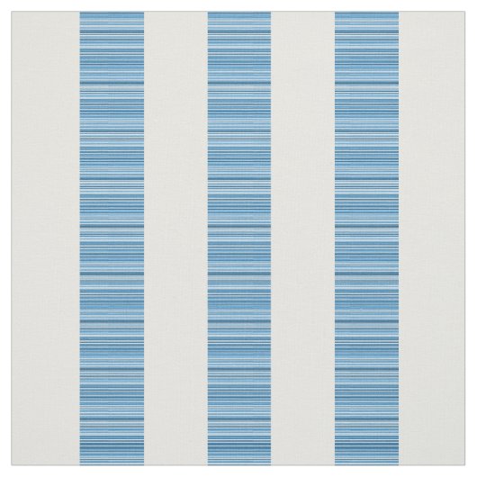 Tissu moderne vertical blanc bleu de rayures (Échantillon)