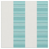 Tissu moderne vertical blanc turquoise de rayures (Fermer)