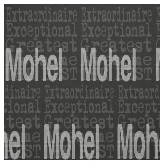 Tissu Mohel Extraordinaire (Échantillon)