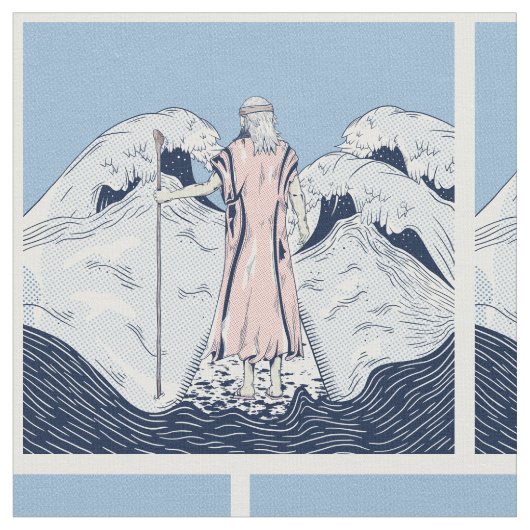 Tissu Moïse Christian Art (Fermer)